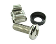 Pack of 50 M6 Cage Nuts, Nickel