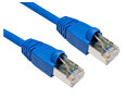 Shielded CAT6 RJ45 Patch Lead 15m Blue