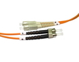 1m Fibre Optic Cable ST-SC orange 50/125 OM2