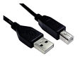 USB A to B Cable USB 2.0 for Printers, Scanners and Peripherals
