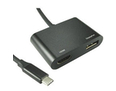 USB C TO HDMI 4K 30Hz + DisplayPort 4k-60Hz Adapter