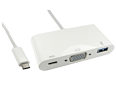 USB Type C to VGA and USB Adapter with Power Delivery