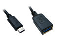 0.5m USB Type C to Type A Female Cable