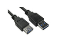 1m USB 3.0 Type A (M) to Type A (F) Extension Cable
