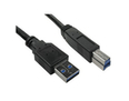 2m USB 3.0 Type A (M) to Type B (M) Data Cable