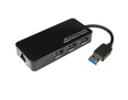 USB3.0 Gigabit Ethernet Adapter with Hub