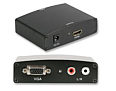 VGA to HDMI Converter - HD15 + 3.5mm Audio