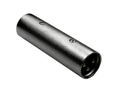 XLR (M) to XLR (M) Adapter - Gold Pins
